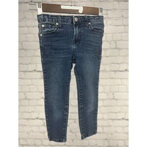 7 For All Mankind Blair Jeans The Skinny Adjustable Waist Cotton Girl's Size 4